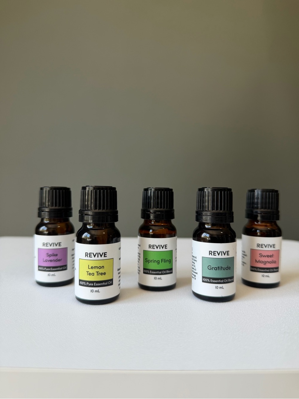 Essential Oil bundle of 5 10 mL bottles Revive essential oils